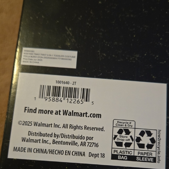 Rubie's TMNT 4-in-1 Turtle Set - Yellow and Green - Picture 12 of 16